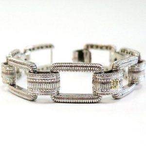 Judith Ripka Bracelet with Tiny Diamond accent